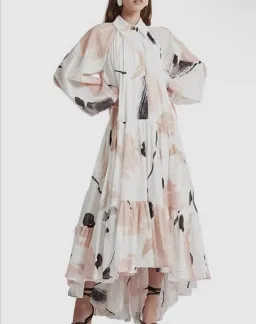 AJE SERENITY SMOCK MAXI DRESS for rent on The Volte - image 2