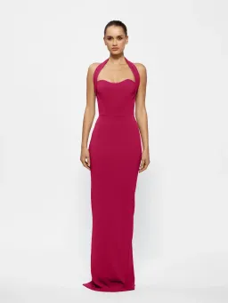 Effie Kats Marian Gown - Raspberry Size M for rent on The Volte - image 1