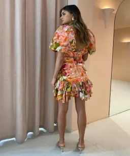 ACLER PORTER TOP AND SKIRT SET PRINT SIZE 10 for rent on The Volte - image 2