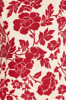 Skyla Column Dress - Scarlet Bloom for rent on The Volte - image 3