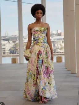 Aje Dahlia Maxi Gown in Lavandula Size 12 for rent on The Volte - image 1