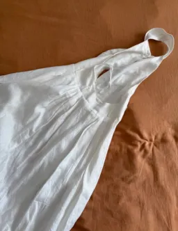 Zimmermann Primrose Halter Dress White for rent on The Volte - image 5