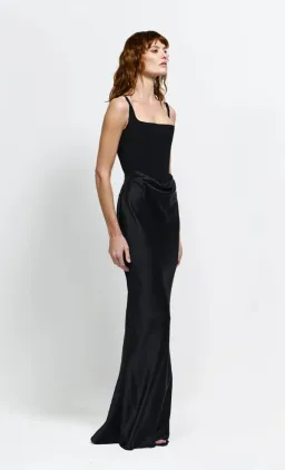 Effie Kats Keanna Maxi Gown Black Size XS / AU 6 for rent on The Volte - image 4