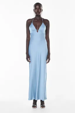 Manning Cartell Time To Shine Slip Dress Powder blue Size 8 for rent on The Volte - image 1