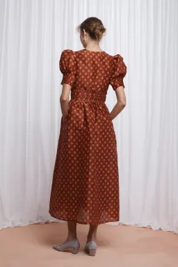 Lovaan Boehm Dress Auburn Rose Size 12 for rent on The Volte - image 2