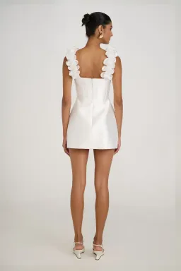 ELIYA THE LABEL Taria Dress | White XS for rent on The Volte - image 3
