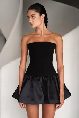 ELIYA THE LABEL Tylar Dress Black XS for rent on The Volte - image 1