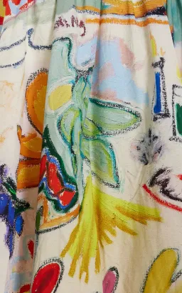 ALEMAIS La Charrasca Halter Mini Dress Multi Size 10 AU for rent on The Volte - image 11