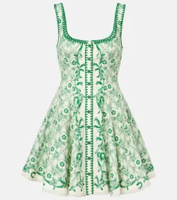 ALEMAIS Olive Mini Dress Exclusive Green Size 8 AU for rent on The Volte - image 5