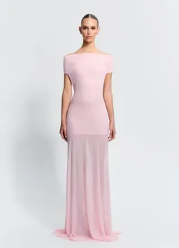 Effie Kats Cleo Gown - Petal Pink Size XS for rent on The Volte - image 2