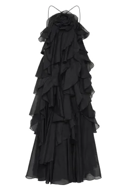 Aje Pandorea Maxi Dress in Black for rent on The Volte - image 2
