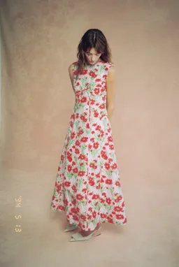 Lovaan Pollyanna Aster Floral Size 14 for rent on The Volte - image 1