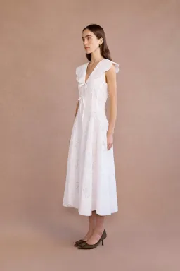 Lovaan Rhia Dress White Size 8 for rent on The Volte - image 3