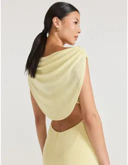 Tojha Marjori Dress in Lemonade Size 8/S for rent on The Volte - image 2