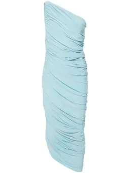 Norma Kamali Diana Gown | Powder Blue | Size S for rent on The Volte - image 1