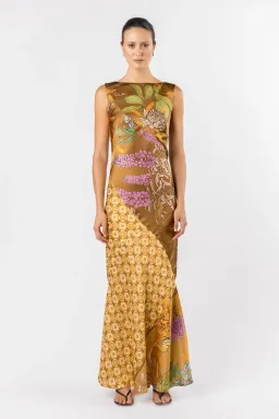 One Fell Swoop Fleur Monica Maxi-Koi No Mori Multi Size 6 for rent on The Volte - image 1