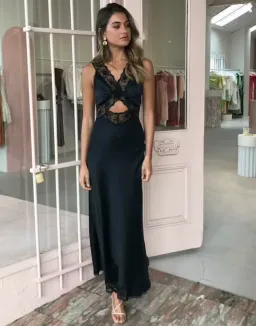 Sir the Label Aries Dress Black for rent on The Volte - image 2