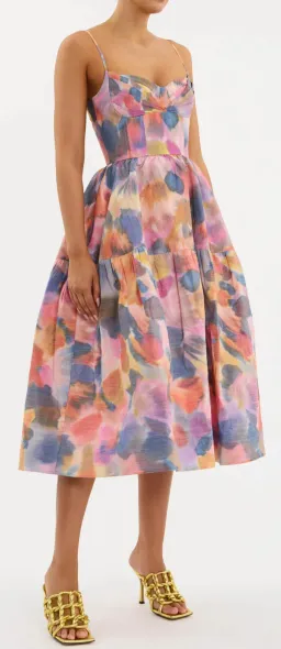 Rebecca Vallance Amaya Midi Dress Size 14 for rent on The Volte - image 2