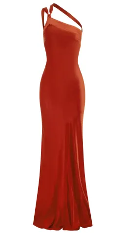 Arcina Ori Monique Dress Rust Red Size Small/8 for rent on The Volte - image 3