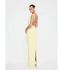 Effie Kats Verona Gown Lemon Size XS/AU 6 for rent on The Volte - image 2