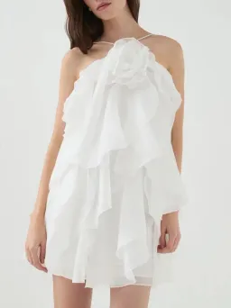 Aje Pandorea Layered Mini Dress Size 10 for rent on The Volte - image 4