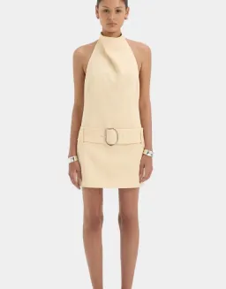 Sir Sabina Belted Mini Dress Size 0/6 for rent on The Volte - image 1