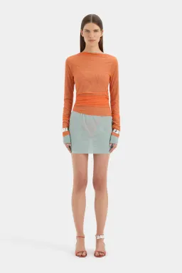 Sir the Label Costa Gathered Mini Dress Size 2 for rent on The Volte - image 1