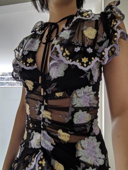 Alice McCall Floating Delicately Dress Black Size 4 for rent on The Volte - image 5