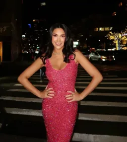 Janhvi Gown Pink Size 10 for rent on The Volte - image 1