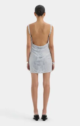 Sir the Label Ventura Mini Dress Silver Size 1 for rent on The Volte - image 2