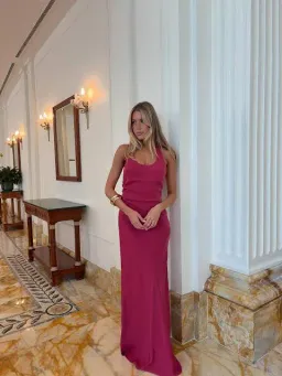 Kookai — Maria Halter Maxi Dress in Persian Red | Size 6 for rent on The Volte - image 1