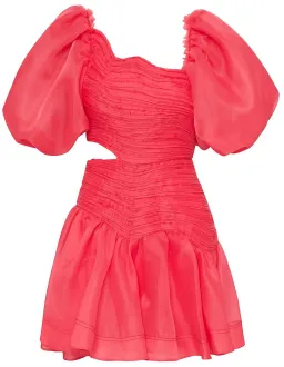 Aje Joan puff sleeve mini dress for rent on The Volte - image 2