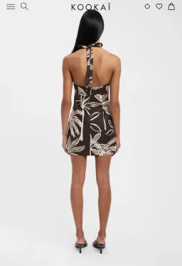 Kookai Palm Springs Bead Mini Dress for rent on The Volte - image 1