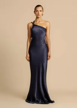 ARCINA ORI MONIQUE DRESS NAVY SIZE 8 (S) for rent on The Volte - image 1