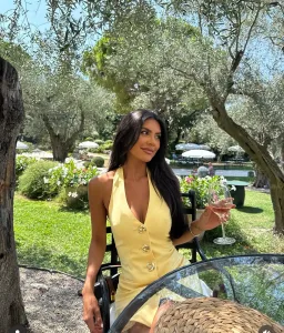 The Wolf Gang Irida Vest Dress / Butter / Size 12 for rent on The Volte - image 1