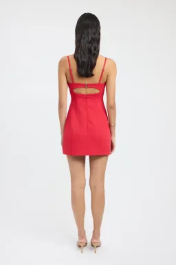 Kookai Oyster Bra Dress Red Size 10 for rent on The Volte - image 3