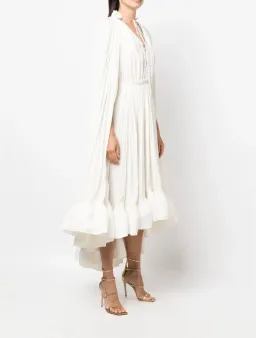 Lanvin CHARMEUSE MIDI DRESS size 46 /AU18 for rent on The Volte - image 3