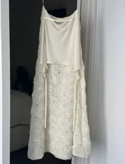 Arcina Ori Adriana Dress Ivory 8 for rent on The Volte - image 12