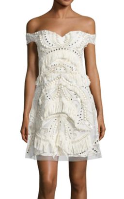 Thurley Stars Align Mini Dress size 12 for rent on The Volte - image 4