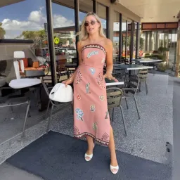 Alemais Laurence Midi Dress Size 10 for rent on The Volte - image 5