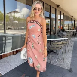 Alemais Laurence Midi Dress Size 12 for rent on The Volte - image 2