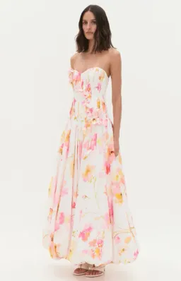 Aje Floral Gracie Maxi Gown - 10 for rent on The Volte - image 4