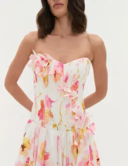 Aje Floral Gracie Maxi Gown - 12 for rent on The Volte - image 5