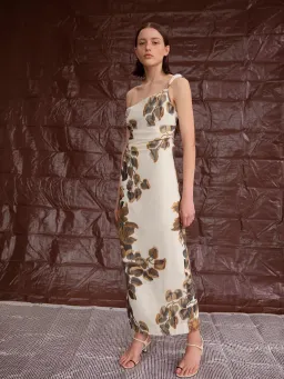 Sir The Label Evalita Twist Midi Dress Size 0 / AU 6 for rent on The Volte - image 1