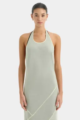 Sir the Label Strobe Halter Dress for rent on The Volte - image 4
