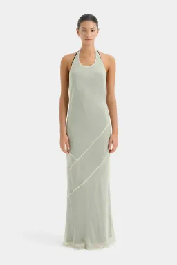 Sir the Label Strobe Halter Dress for rent on The Volte - image 1