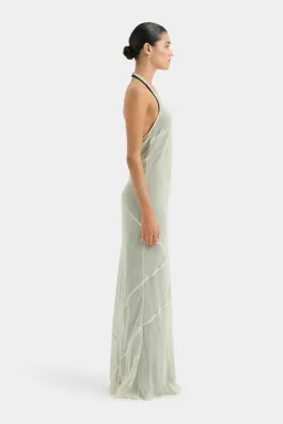 Sir the Label Strobe Halter Dress for rent on The Volte - image 3