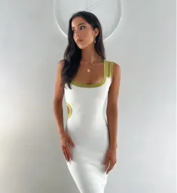 Sir the Label Evalina Dress White Size AU 8 for rent on The Volte - image 4