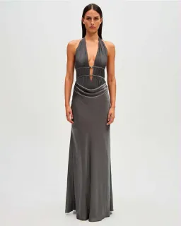 Misha THE 'CELINE' SATIN DRESS for rent on The Volte - image 5