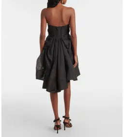 Zimmermann The Illuminate Draped Mini Dress Black Size 0 / AU8 for rent on The Volte - image 4